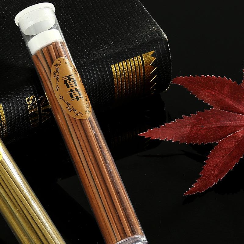 50 палочек в коробке Натуральные ароматические специи для помещений Сандаловое дерево Чистый воздух Курильницы для благовоний Ароматерапия Ароматные специи Свежий воздух