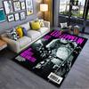 Led Zeppelin Print Carpet suitable as a non-slip mat for the living room or bedroom sofa