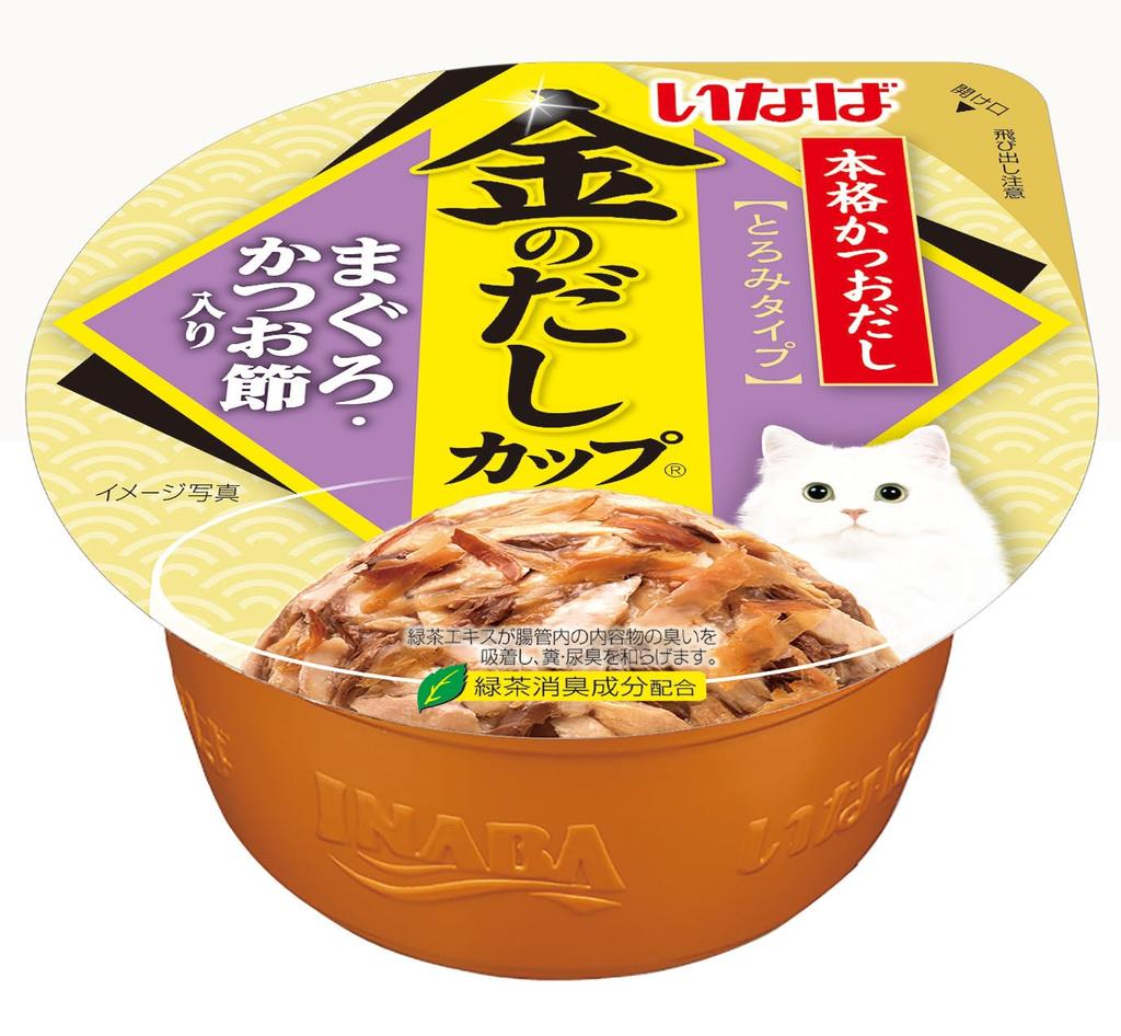 Inaba Pet Food Inaba Golden Dashi Cup Tuna Variety 70g X 24 Pieces