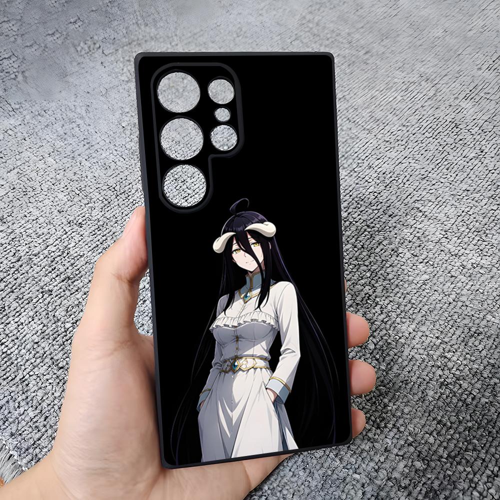 O-Overlords Anime Phone Case For Samsung S26 S25 Plus S20 S20 Plus S22 Ultra S23 FE S21 Plus S21 Ultra Soft Cover