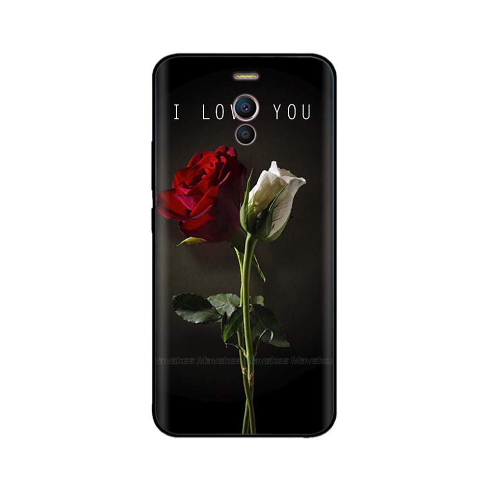 Phone Case for Meizu M6 Note Case M721H Silicon Tpu Cover for Meizu M6 Note M 6 note Case Protective Printed Back Cover Bumper