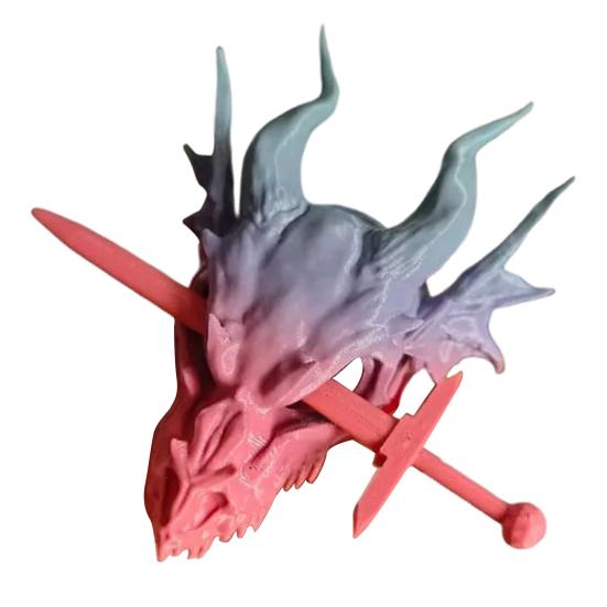 Women Hair Clip Handcrafted Dragon Fantasy Style Hair Clamp Back Head