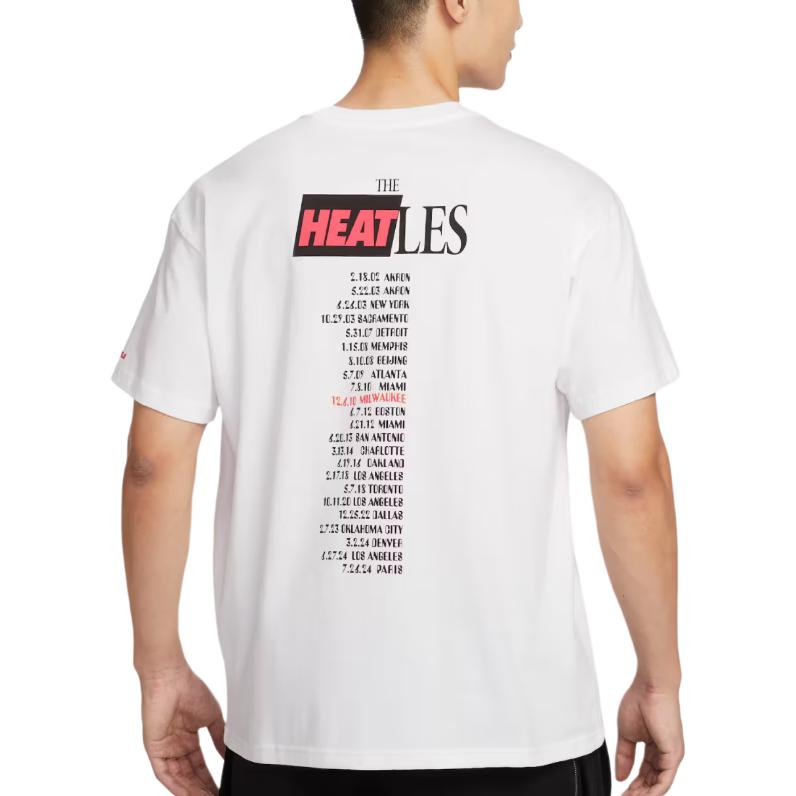 Nike FW25 Футболка LeBron Heat Wave Мужская IH8571-100