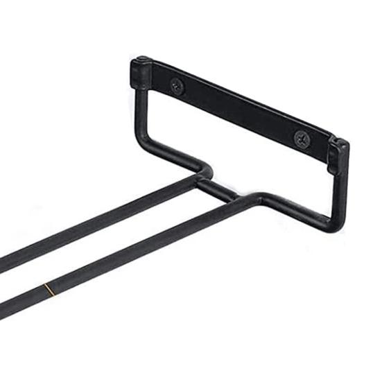 Draining Rust-proof Creative Wall-mounted Wine Cup Hanger Shelf Drain Holder Wine Cup Storage Rack