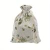1 Set (20 Pcs) Printed Drawstring Bags - Ideal As Holiday Candy Bags, Reusable Valentine's Day Jewelry Bags, and for Wedding Party&DIY Craft Packaging