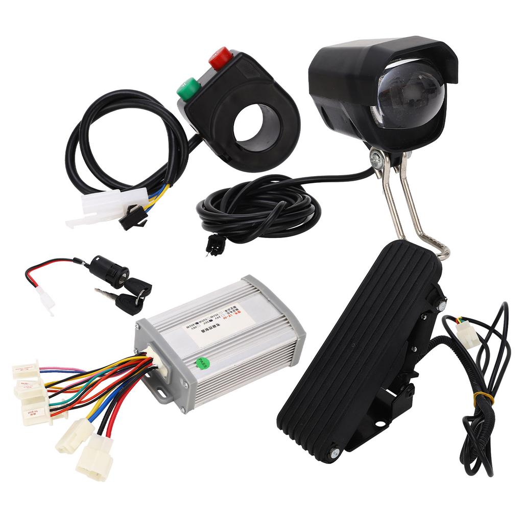36 В 800 Вт электрический велосипедный контроллер педаль газа комплект для модернизации переключателя фары велосипеда