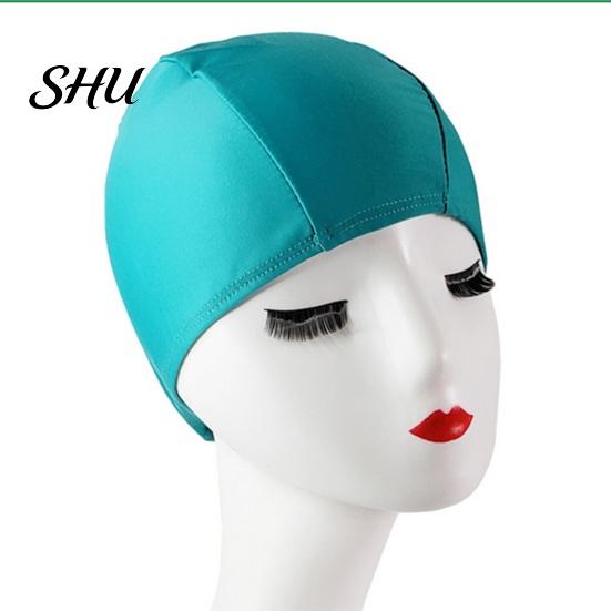 Swimming Hat Bathing High Elasticity Waterproof Soft Comfortable Full Fit Sports Swim Nylon Summer Beach Water