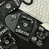Корейский держатель для фотокарточек из ПВХ Черный Cortis 32 кармана Альбом для фотокарточек Книга для коллекции карточек айдолов