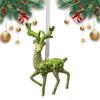 Снежинки Декор 3D Легкий Праздничный Зеленый Блестящая Деталь Подвеска Украшение на Елку Для Помещений Дом Гостиная
