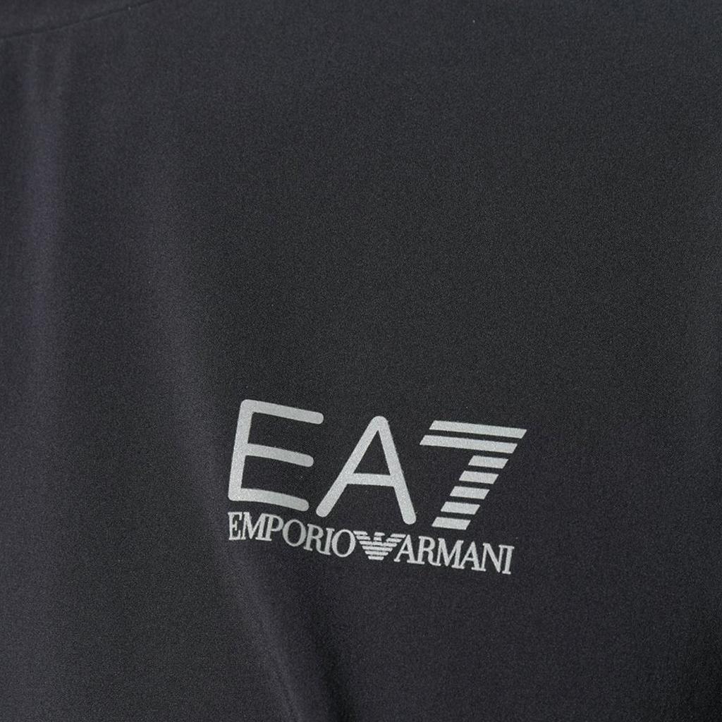 Emporio Armani EA7 Весна/Лето 2021 Логотип Повседневный Спортивный Костюм Мужской костюм Черный 8NPV01-P-N2CZ