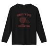 Crochet T Shirt For Lover Crocheting Grandma Mom Funny Sarcastic Meme Cute Vintage Washed Stretched Slightly Streetwear Unisex
