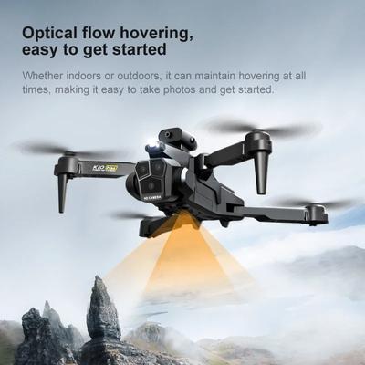 K10 MAX Rc Drone 8K Professional Широкоугольный Тройной HD Камера Складной Вертолет Препятствия Избегание Вертолеты Высота Игрушки Подарки