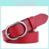 Two Layer Leather Womens Belt With Classic Pin Closure For Versatile Accessory