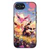 Soft Phone Cover for Apple iPhone 17 16 14 15 Pro Max Plus 15+ 16E XR ProMax Air Case Espeon P-Pikachus Umbreon P-Pokemons