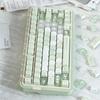 Keycap Senyu Cherry Pbt Green Minimalist Light Green Custom Keyboard Keycaps 131 Keys