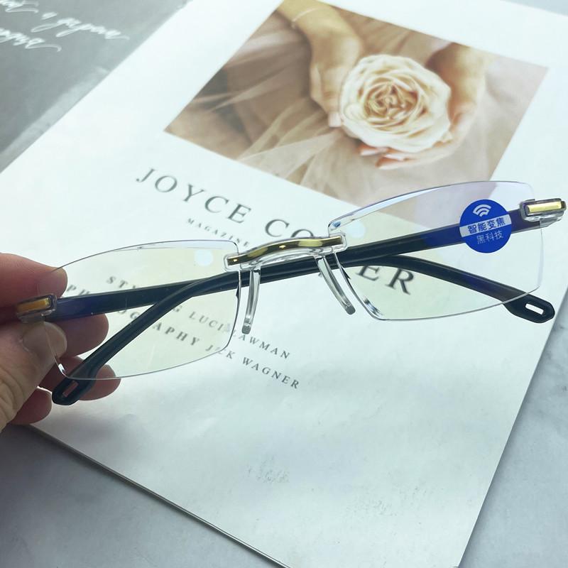 Auto-Adjust Anti-Blue Light Reading Glasses, 0-400 Degrees