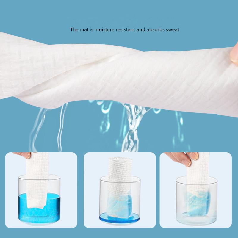 2 шт. Большие моющиеся многоразовые поглощающие пот прокладки, клейкие поглощающие пот прокладки для спортивного нижнего белья, хлопковые прокладки, впитывающие пот