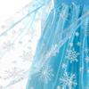 Girl Princess Dresses Long Sleeve Elsa Dress Kids Cosplay Snow Queen Costumes Carnival Birthday Party Gowns