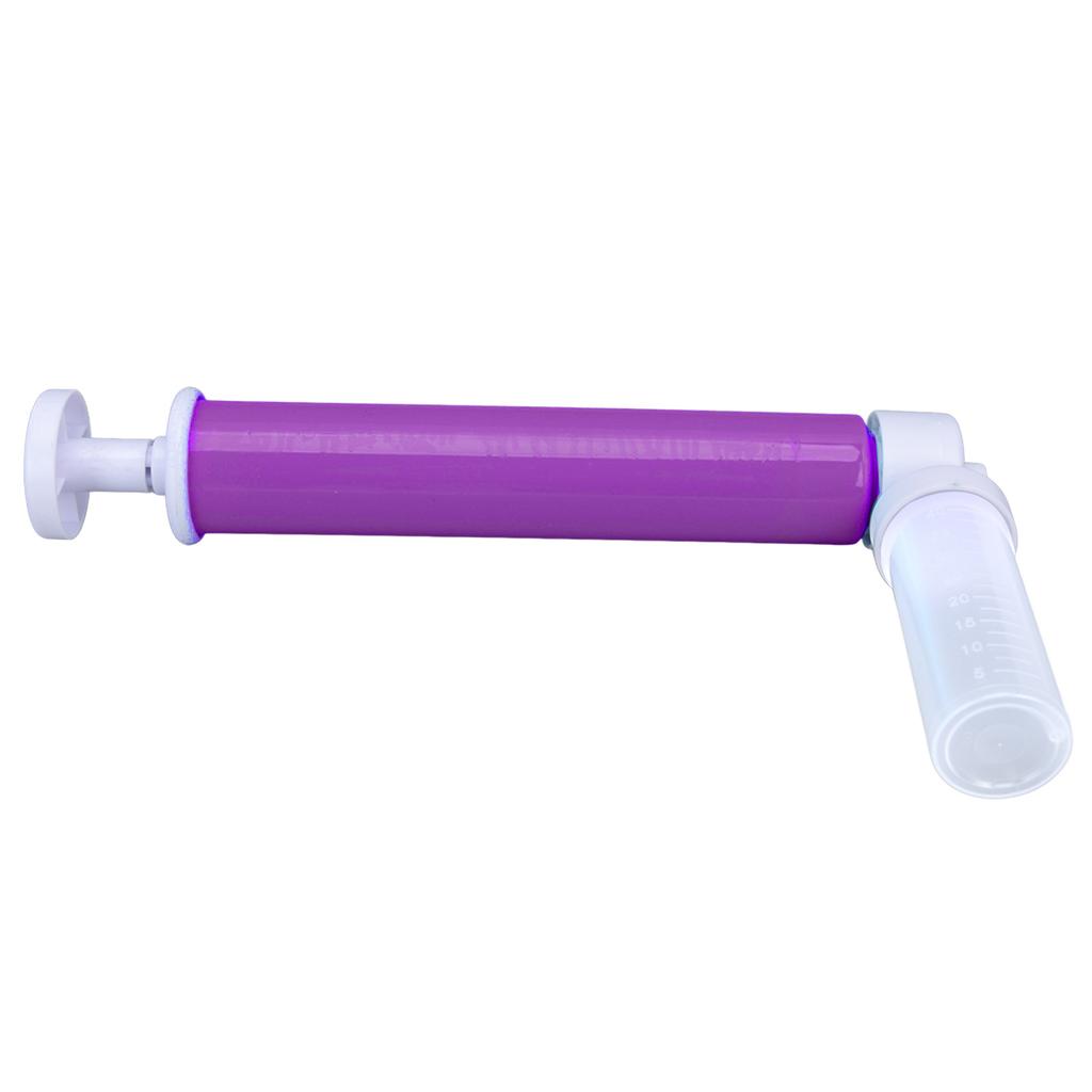 Ручной распылитель для посыпки тортов, многофункциональный пластиковый краситель для выпечки десертов, фиолетовый