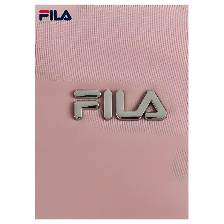 Fila Logo Zipper Fabric Backpack Mini Women backpack Nude-Pink F13W519166F-PK