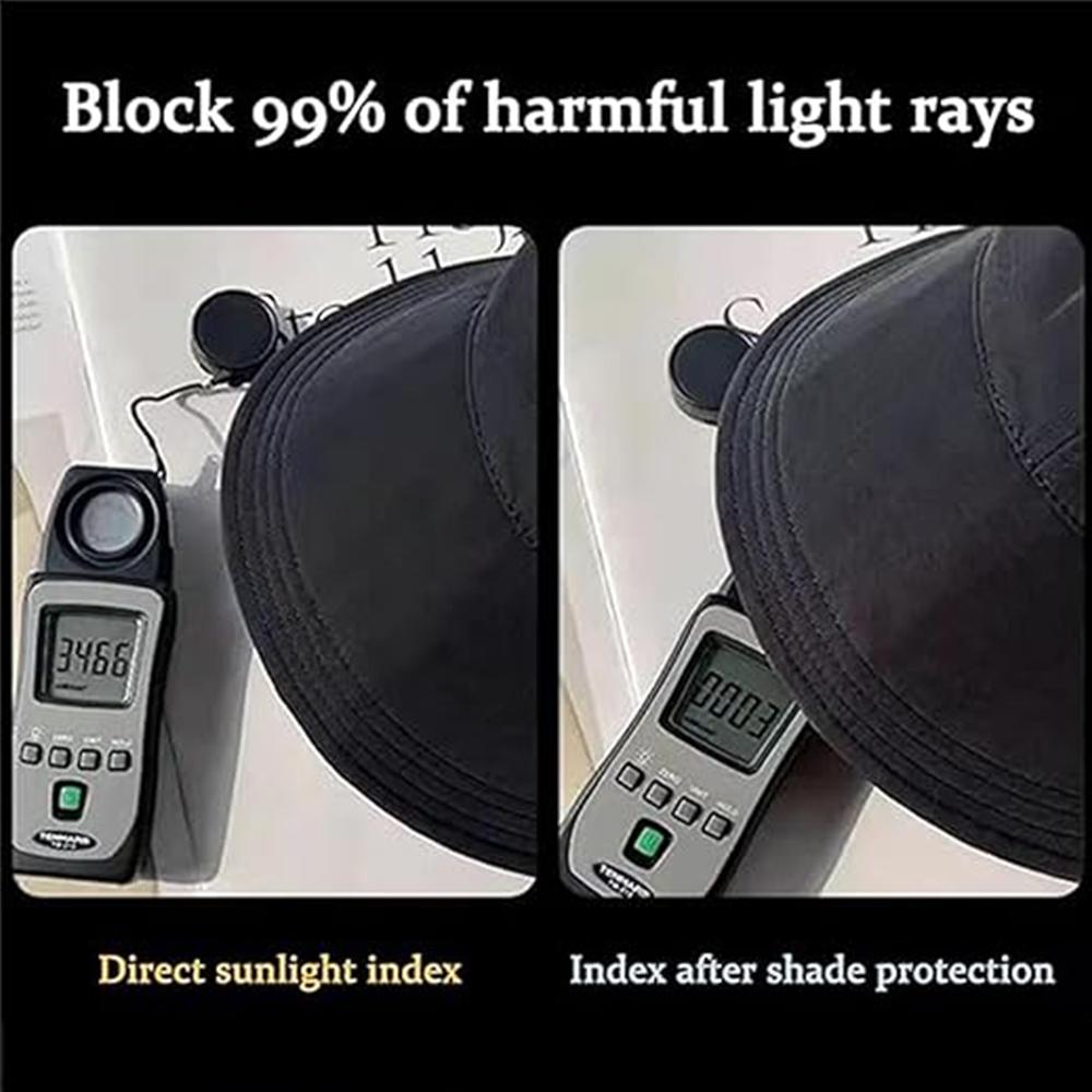 2 шт. УФ-защитная шляпа с большими полями и открытым верхом для отдыха на природе, путешествий