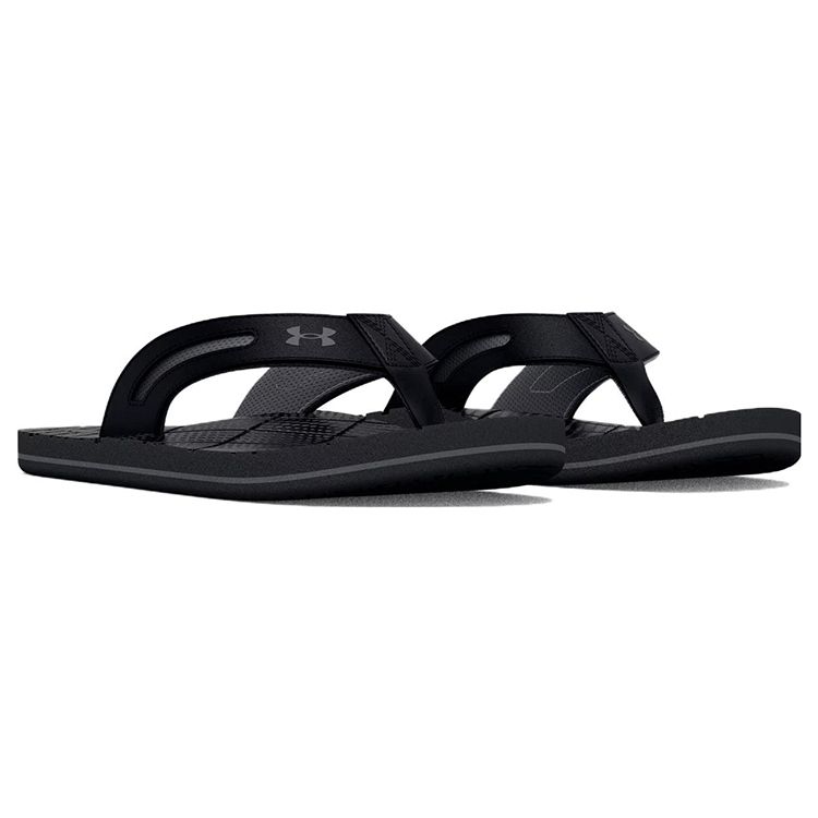 Under Armour Мужские кроссовки Marathon Key 5 Sandal Black Stealth Grey 3025041-001