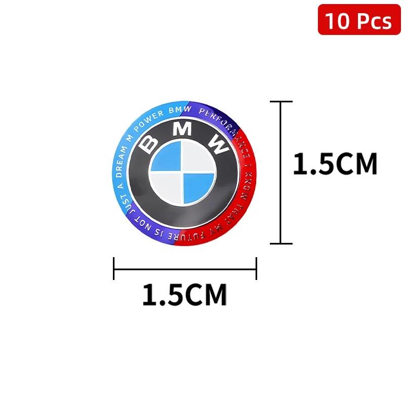 Для BMW 50-й kith X1 X5 X6 G05 G06 F15 F16 E70 E71 E53 E72 10 шт. Декоративные наклейки для защиты замочной скважины замка автомобиля Автоаксессуары