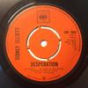7-дюймовая пластинка SYDNEY ELLIOTT Desperation CBS7683 CBS 1971 UK Поп Б/у