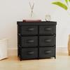 VidaXL Storage Cabinet with 6 Drawers 55x29x55 Cm Black Steel 337257