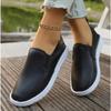204 Autumn New Single Shoe Lightweight and Comfortable Fit Round Toe Black and White Popular Flat Shoes Size 36-43