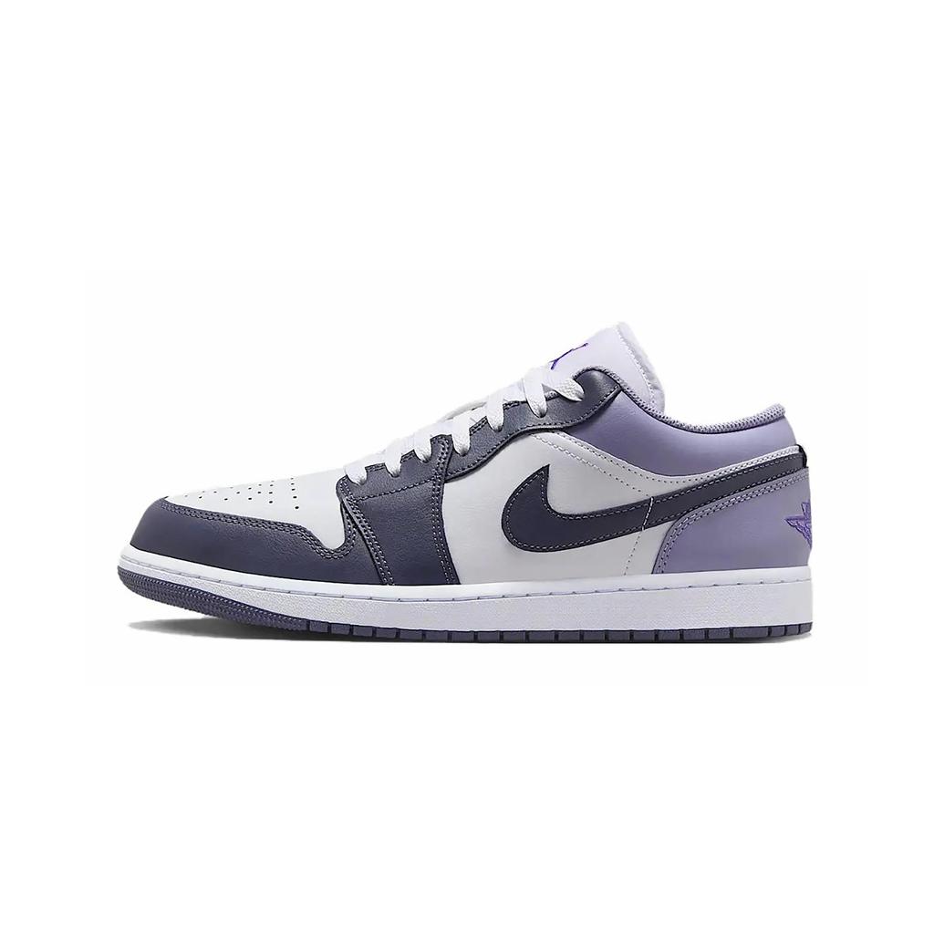 Jordan Air Jordan 1 Vintage Basketball Shoes Men's Low Top White 553558-145(Team578-)