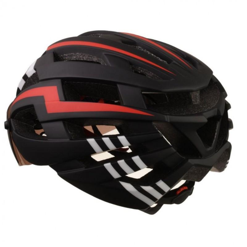 Matte Finish Integrated Cycling Helmet With Magnetic Goggle Attachment Road Mountain Bike Riding