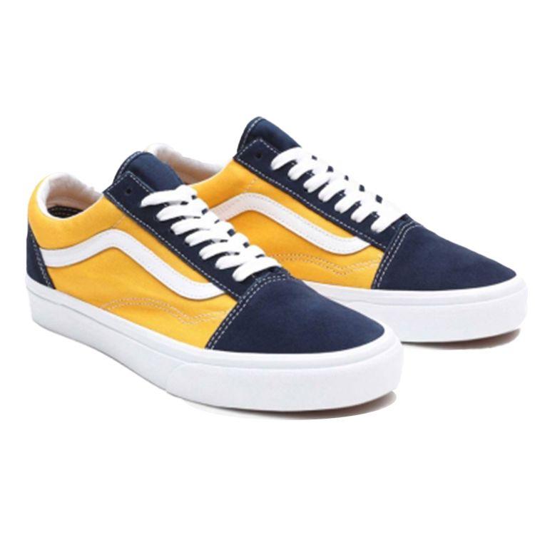 Vans Old Skool Classic Sport - Dress Blues Saffron Unisex Sneakers Yellow VN0A3WKT4PL