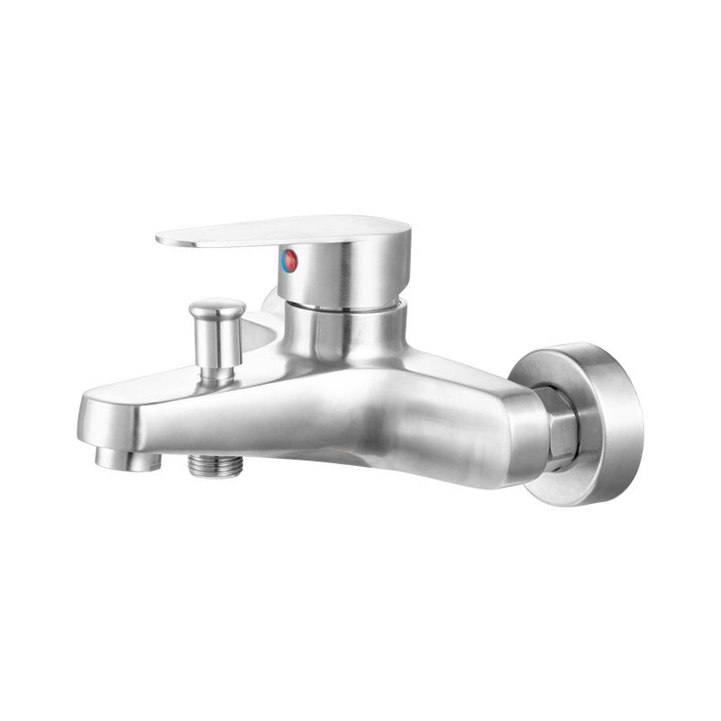 Душевая головка с клапаном для смешивания, простой смеситель для душа, тройной смеситель для ванной, горячая и холодная душевая головка