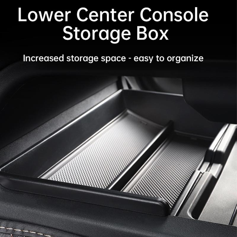 For Land Rover Defender 90 110 2020 2021 2022 Car Under Center Storage Box for Defender Car Center Lower Organizer Storage Box