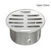 Anti-blocking Round Rain Pipe Cap Balcony Drainage Cover Roof Floor Drain Drainage Plumbing Fitting