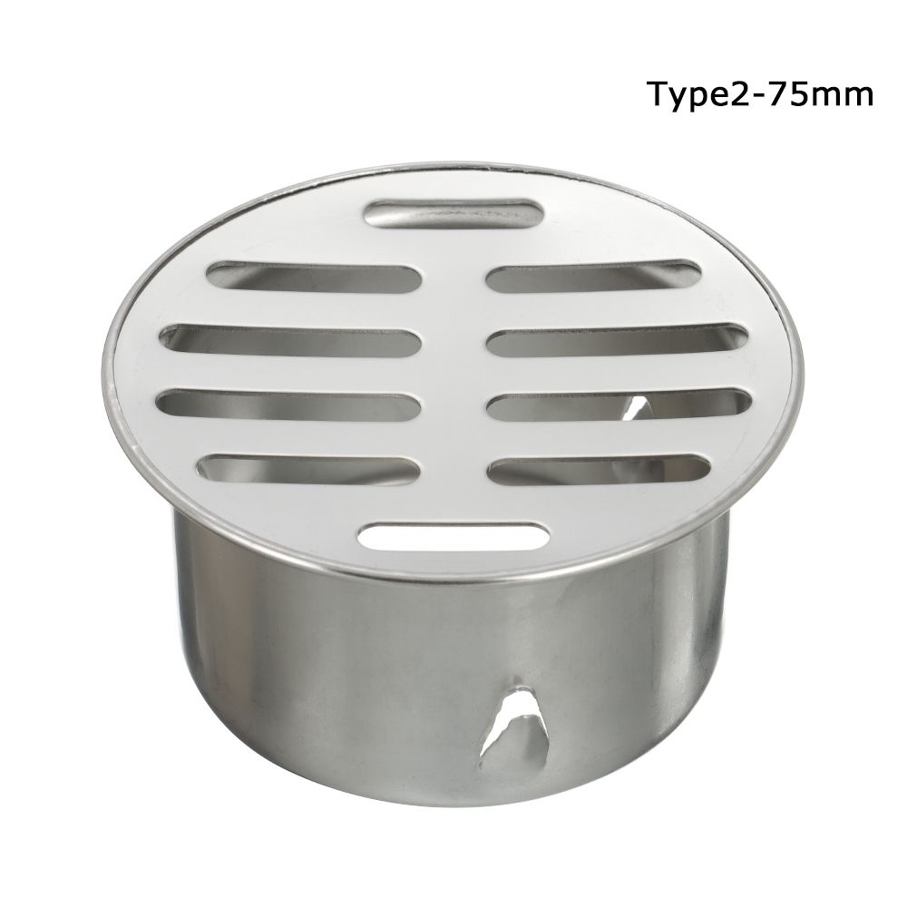 Anti-blocking Round Rain Pipe Cap Balcony Drainage Cover Roof Floor Drain Drainage Plumbing Fitting
