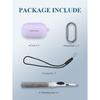Case for Soundcore P31i by Anker Earbuds 2025 New, WUNIAK Soft Silicone Protective Portable Scratch Shock Resistant Shell with Cleaner Kit &