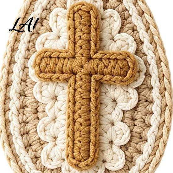 Handcrafted Religious Charm Handmade Crochet Marian Keychain Virgin Mary with Soft Yarn Keyring Blue White Yarn Catholic Christian Inspirational