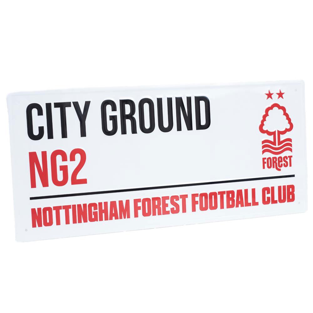 Nottingham Forest FC City Ground Street Sign