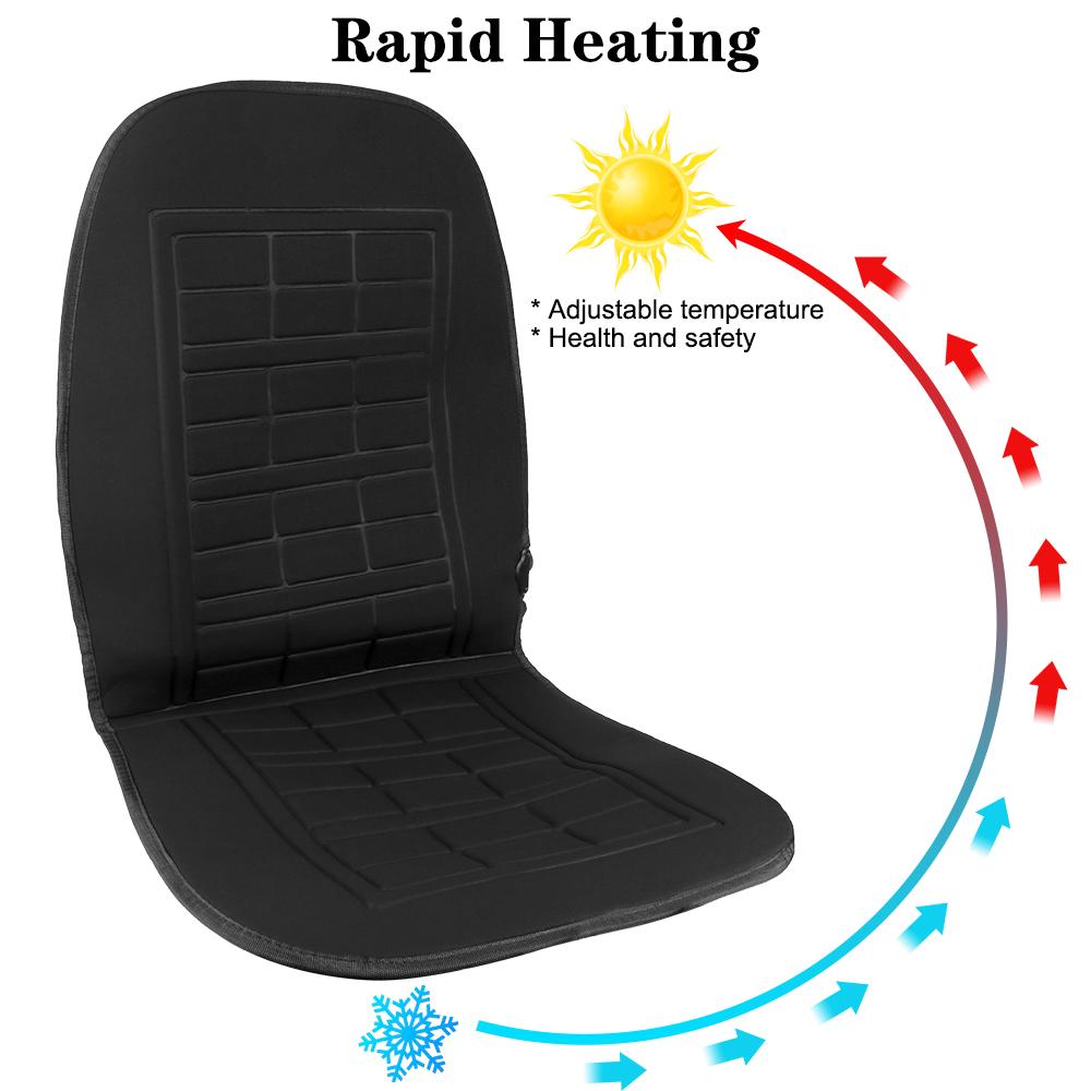 Подушка для подогрева сидений автомобиля, зимний подогрев сидений 12 В, автомобильные сиденья с подогревом, автомобильные аксессуары, автомобильное электрическое сиденье с подогревом, автомобильный стайлинг, зимняя накладка, подушка