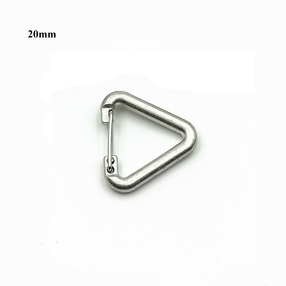 Triangle Outdoor Snap Clip 20/25mm Bottle Hook High Quality Camping Hiking Keychain Outdoor Tool