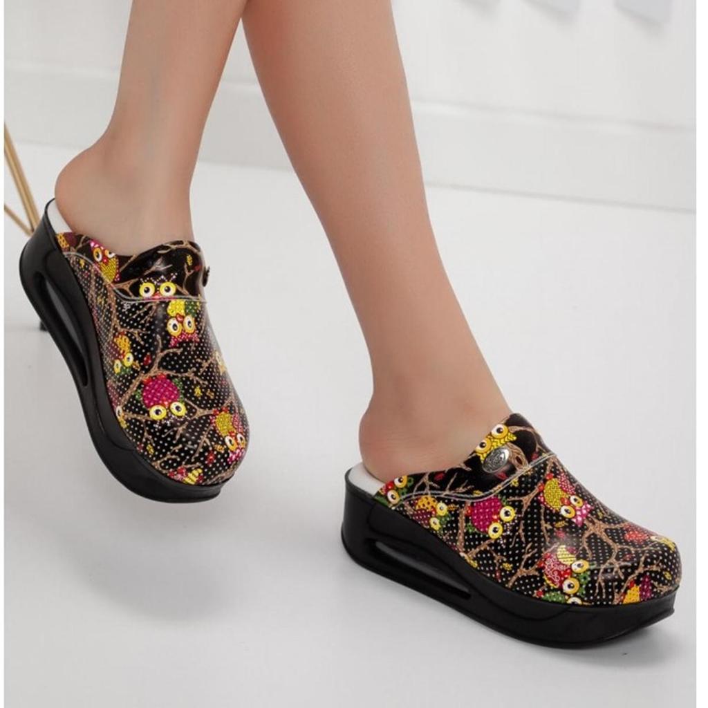 Ортопедические женские медицинские сабо — противоскользящие, удобные