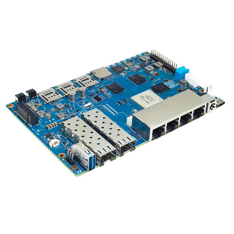 Banana Pi R4 Router Board: MediaTek MT7988 Quad-Core, 4GB RAM