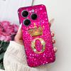 Чехол для Infinix Hot 40 Pro X6837 Роскошная Корона Буквы Чехол Мягкий Силиконовый Чехол для Телефона Для Infinix Hot 40i Hot40 Pro Hot40i Накладка