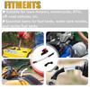 5 Gallon VP Racing Fuel Filler Hose with Ball Valve Shut & Hose Bender Oil Tube Fuel Hose Kit For LC2 Jugs Scribner Fuel Jugs