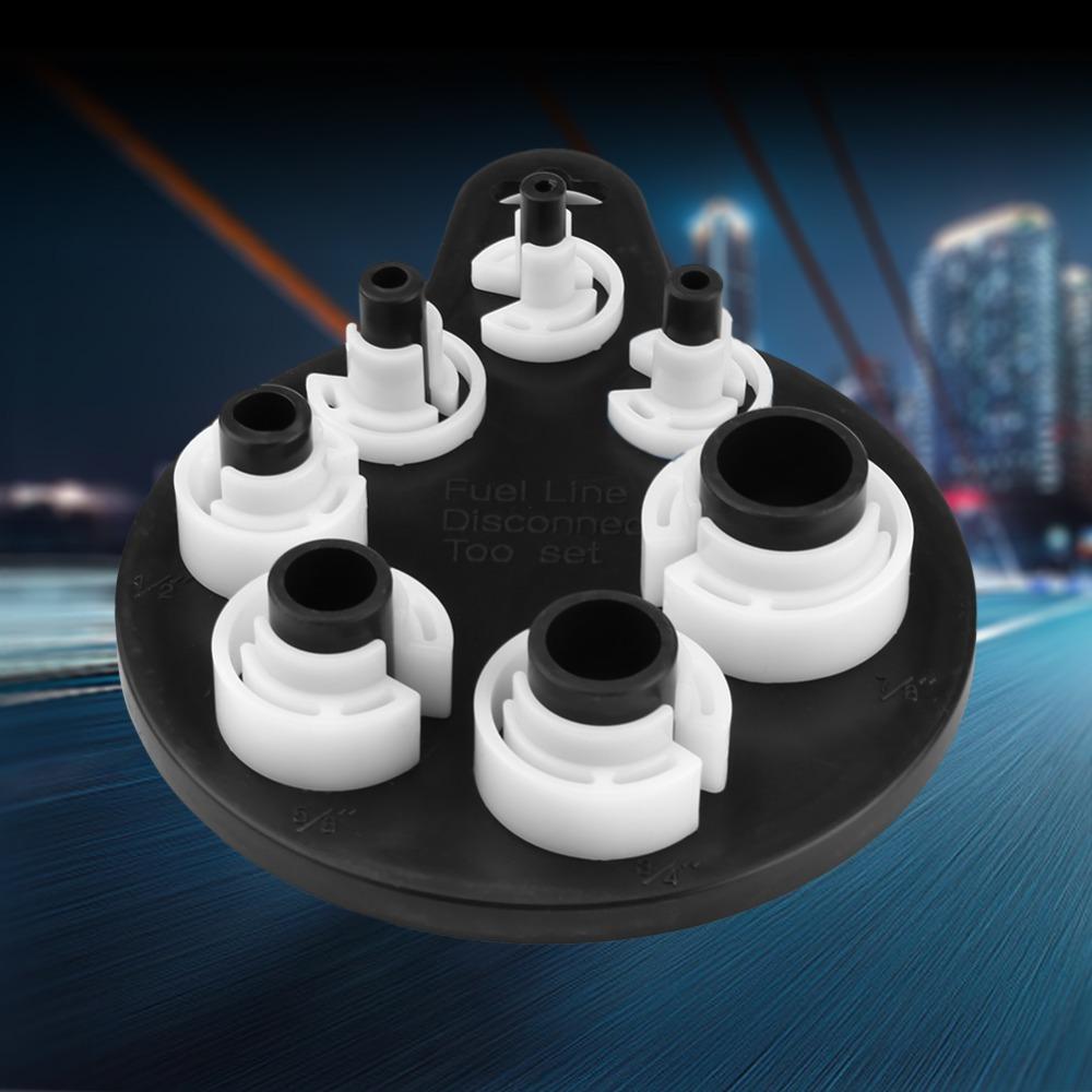 7PCS 1/4-Inch to 7/8-Inch Fuel Line Disconnect Tool Oil Line Removal Kit AC Line Service & Repair