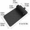10 Compartments Kitchen Knife Mat Anti-Slip Base Knife Block Organizer  Restaurant Use