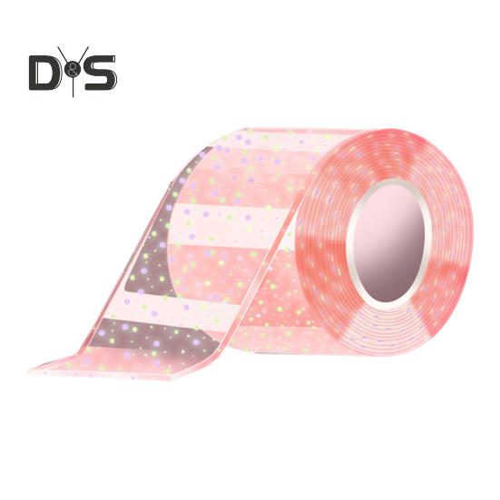 Нанолента для самодельных игрушек-пузырей 3 м цветная нанолента светящаяся в темноте лента лента для поделок с пузырями для детей изготовление игрушек для снятия стресса