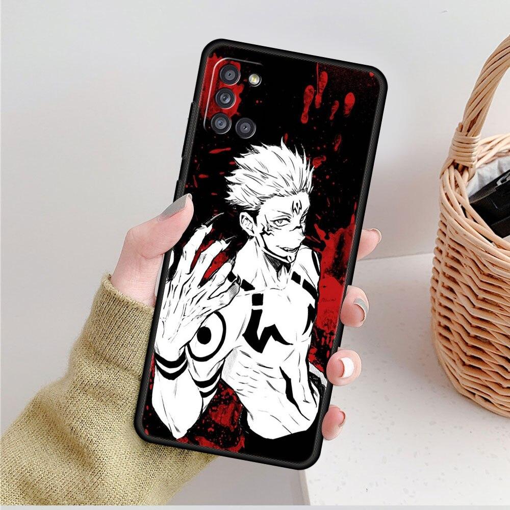 Оригинальный чехол для телефона Jujutsu Kaisen с принтом для Samsung Galaxy A52 A02s A41 A72 A51 A32 4G A12 A71 A21s A31 A53 A33 A52s 5G